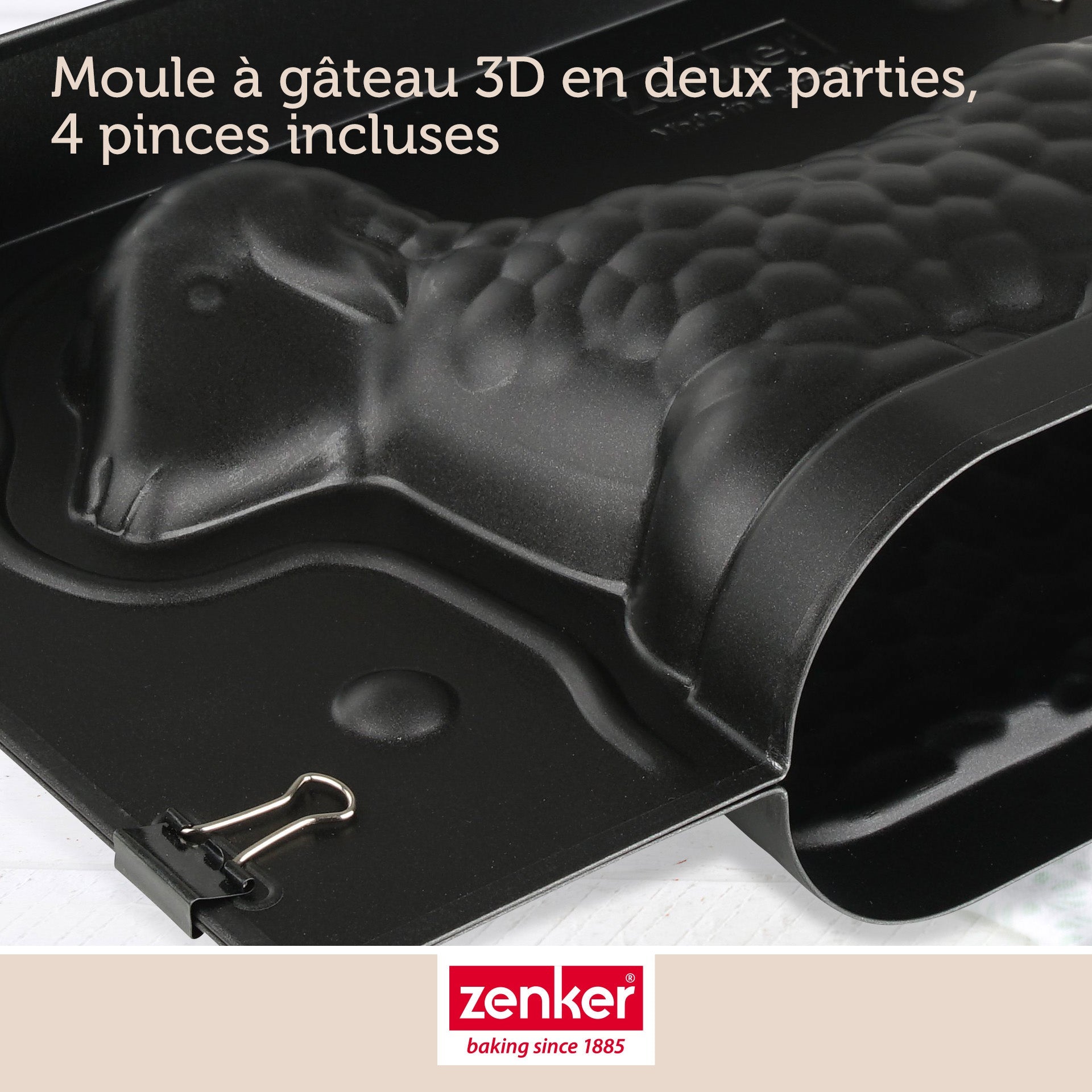 Moule agneau pascal 3D 700 ml pour Pâques Zenker Special Season Zenker - Mathon - 5
