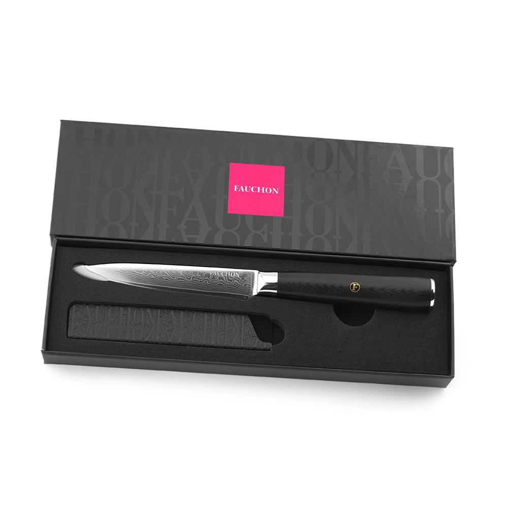 Couteau utilitaire 23cm DAMAS Fauchon Art de la Table - Mathon - 4