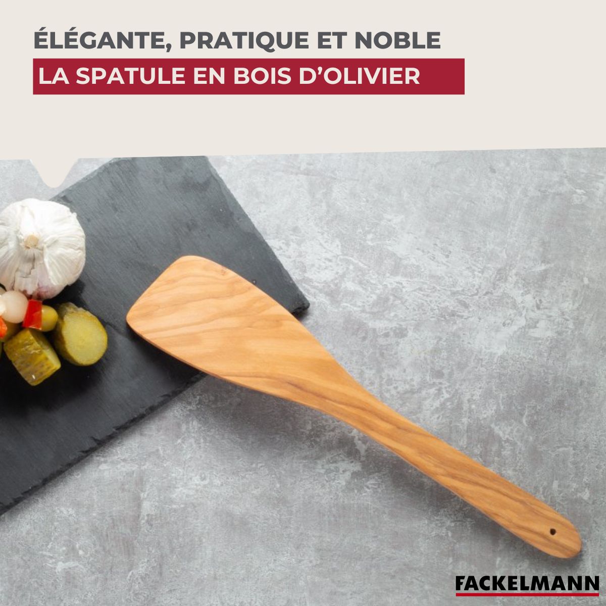 Spatule de cuisine 30 cm  Édition Bois d