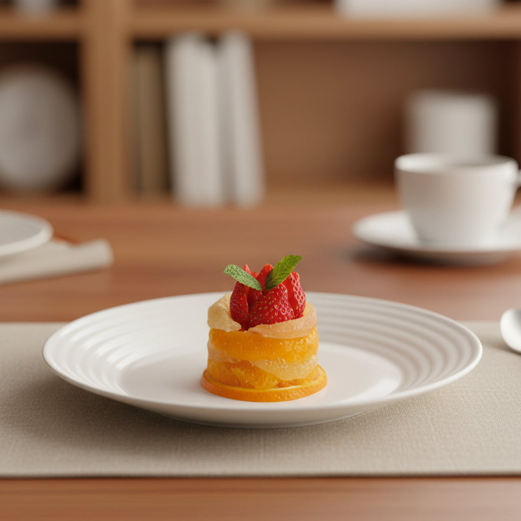 Assiette dessert   Harena - Luminarc - en verre opale extra résistant Luminarc - Mathon - 2