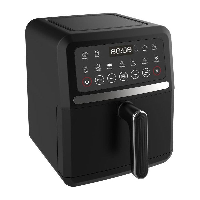 Friteuse Diététique - Little Balance - 8725 - Crousty Light - 5 L - 1500 W - 12 Programmes - Noir Little Balance - Mathon - 1