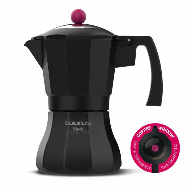 Cafetière Italienne Taurus Kcp9006i 6t Noir Aluminium 6 Tasses Taurus - Mathon - 3