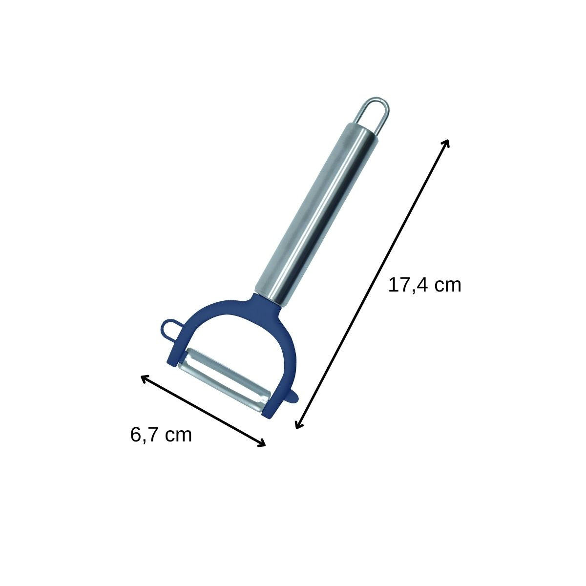 Rasoir à légumes éplucheur à légumes 17 cm  Elemental Fackelmann - Mathon - 2