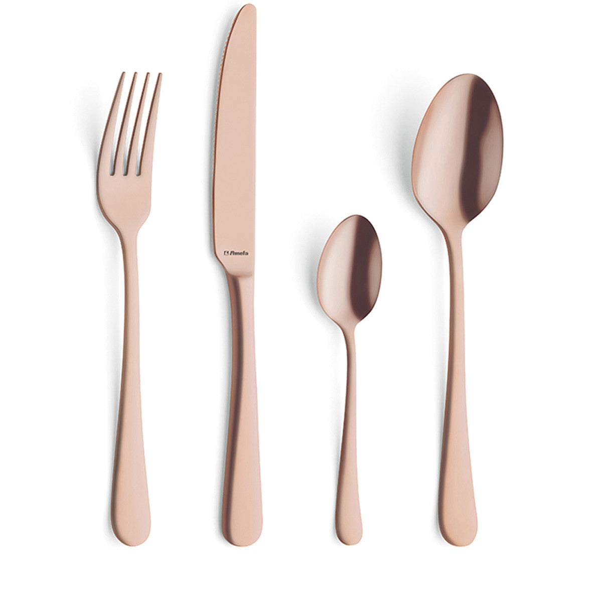 Austin - Ménagère 24 pièces Cuivre mat Amefa - Mathon - 1