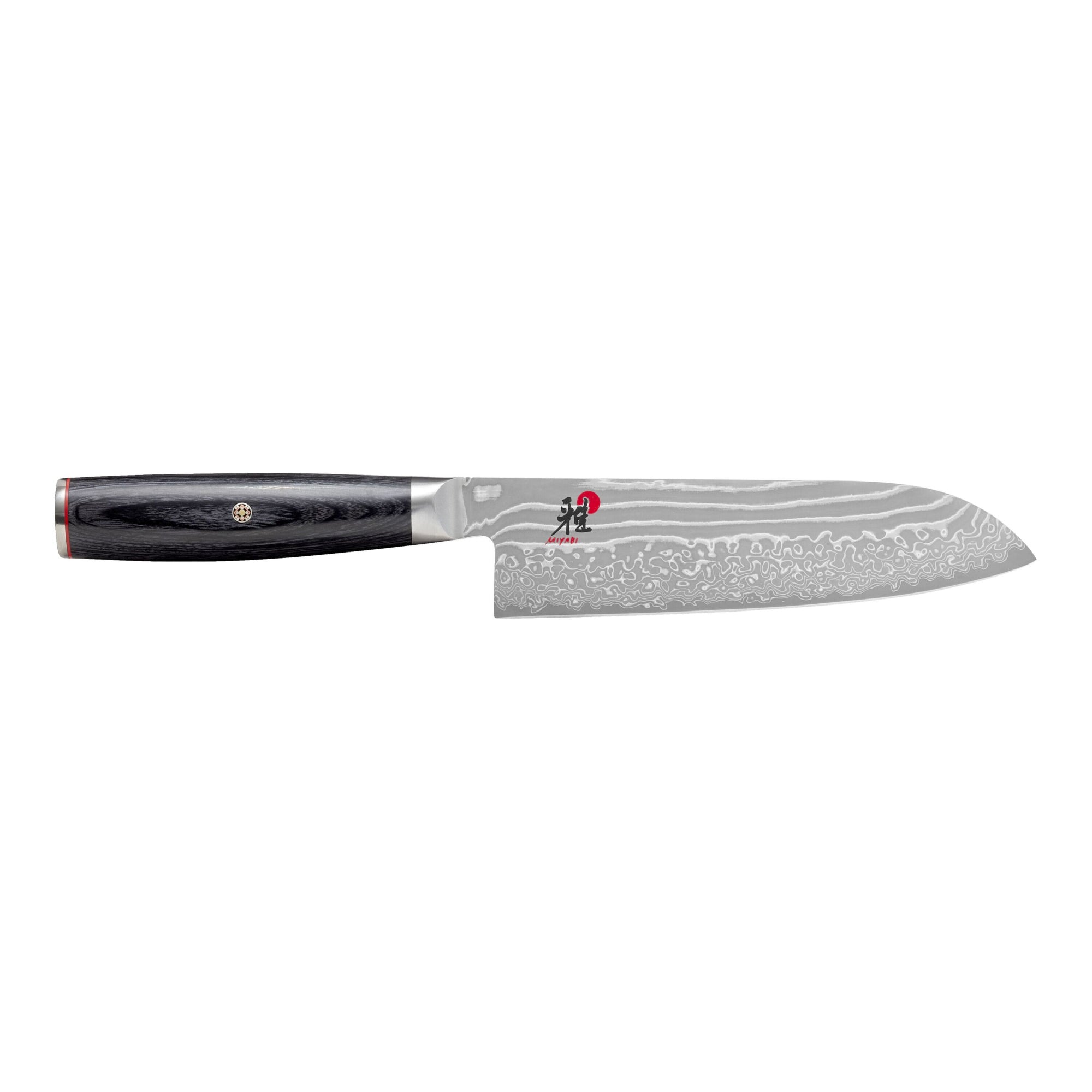Couteau Santoku 5000 FCD, 18cm, Design Damas Miyabi - Mathon - 1