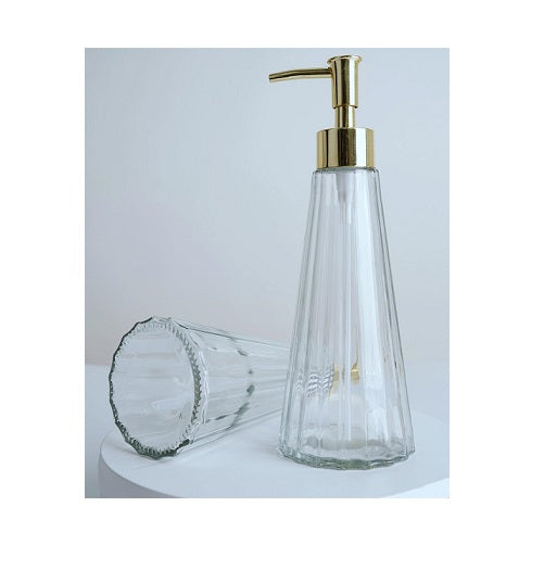 Distributeur Savon en Verre de 300 ml Vendos85 - Mathon