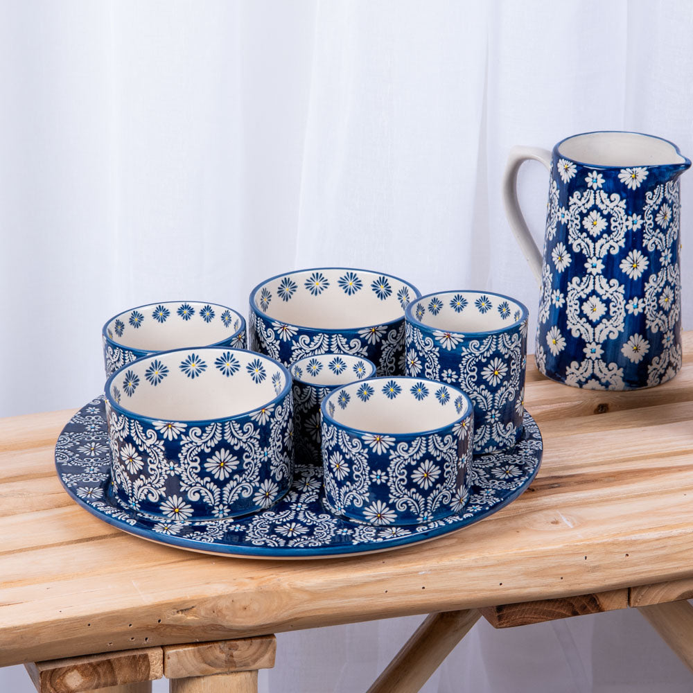 Service apéritif 6 pièces Almada Table passion - Mathon - 4