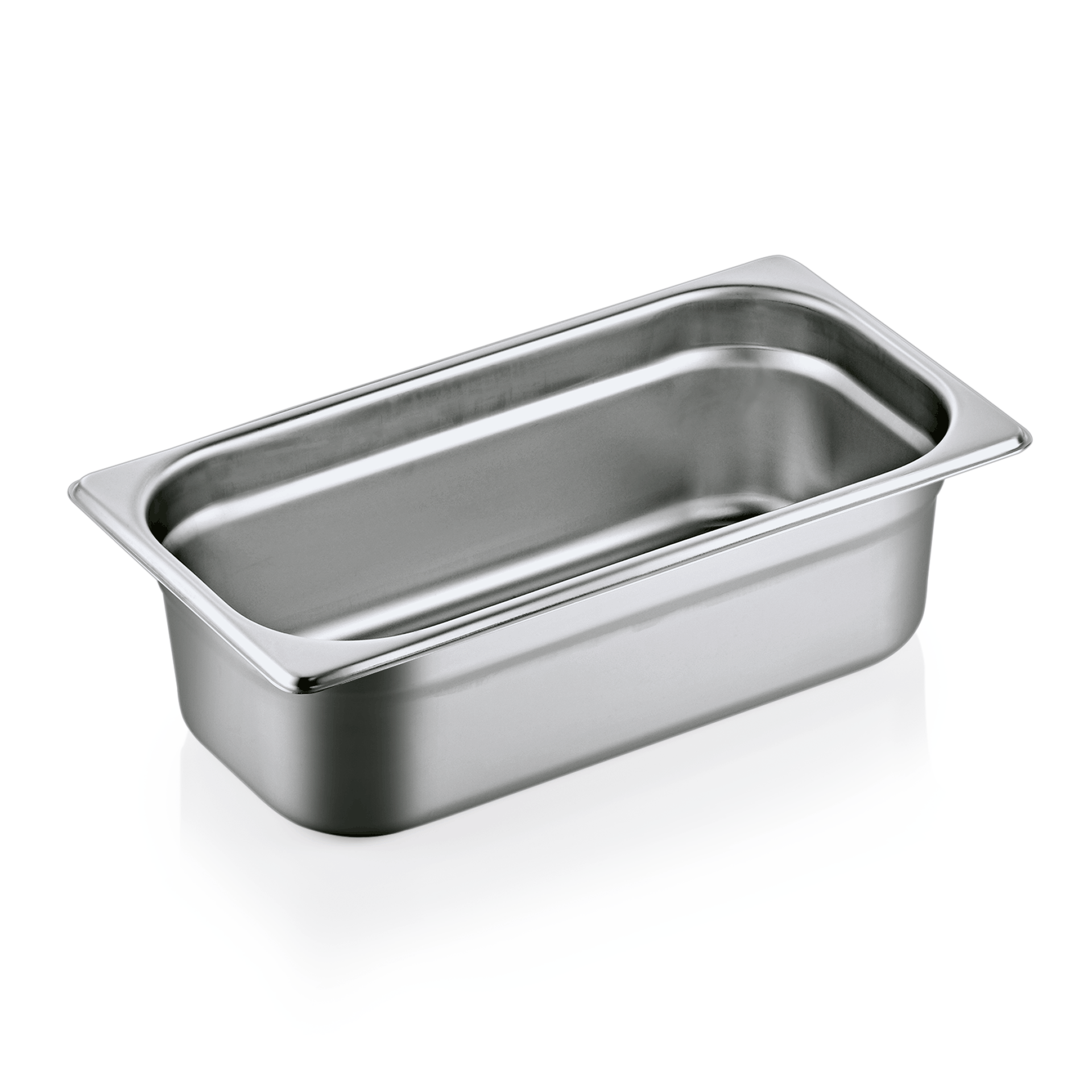 Bac GN 1/3 en Acier Chrome 4 L H 100 mm - WAS Germany - Mathon