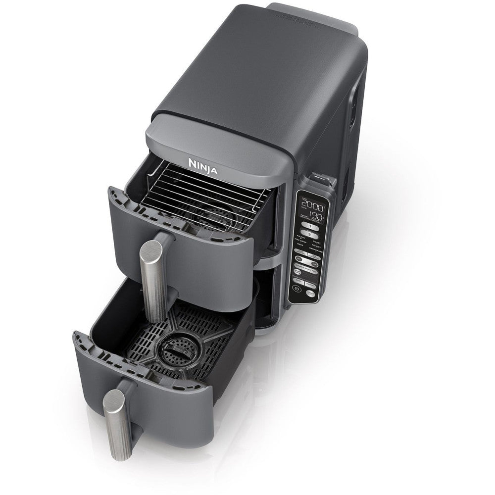 Friteuse Sans Huile Ninja - Double Stack Xl Sl451eu - Capacité 9,5l - 6 Programmes De Cuisson - Thermosonde - 2470w Ninja - Mathon - 6