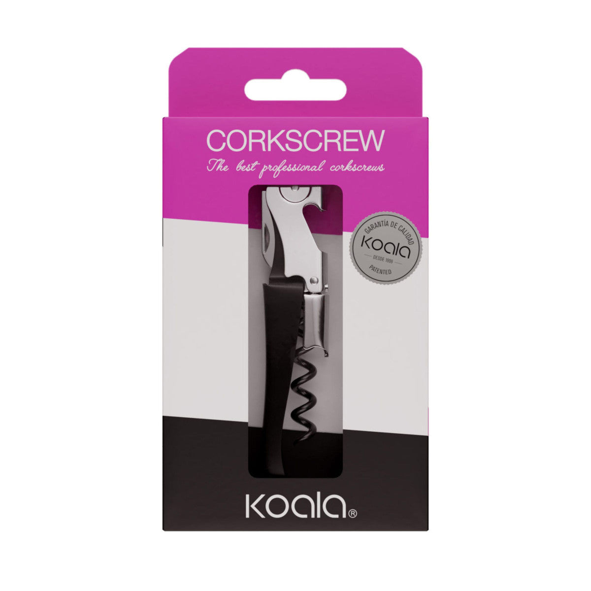 Pop - Tire-bouchon double levier AC Noir Koala - Mathon - 3