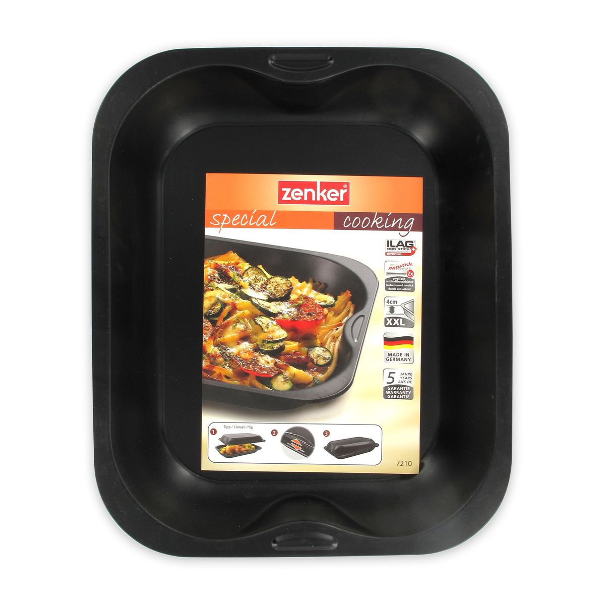 Ensemble de 2 Petits plats à four rectangle 28 x 23 cm Zenker Spécial Cooking Zenker - Mathon - 4