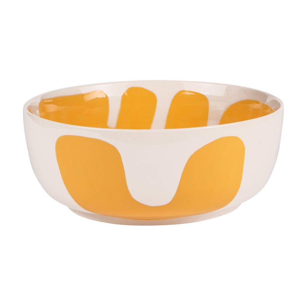 Saladier Lulli jaune 26 cm Table passion - Mathon