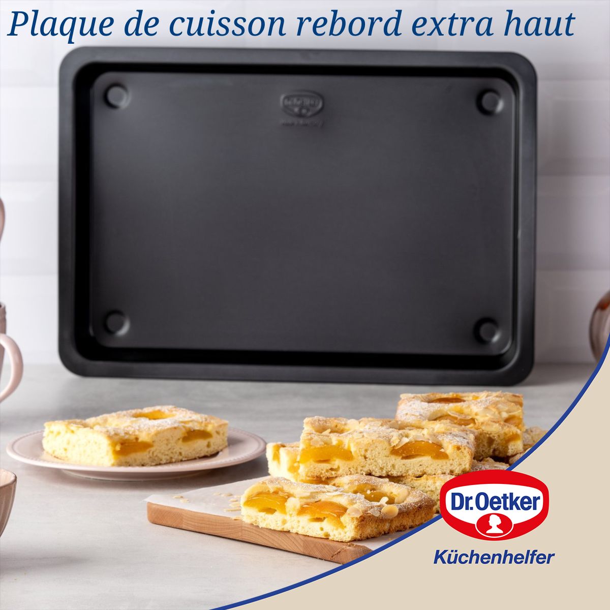 Plaque à pâtisserie à rebord extra haut 42 x 29 cm Dr Oetker Tradition Dr. Oetker - Mathon - 2