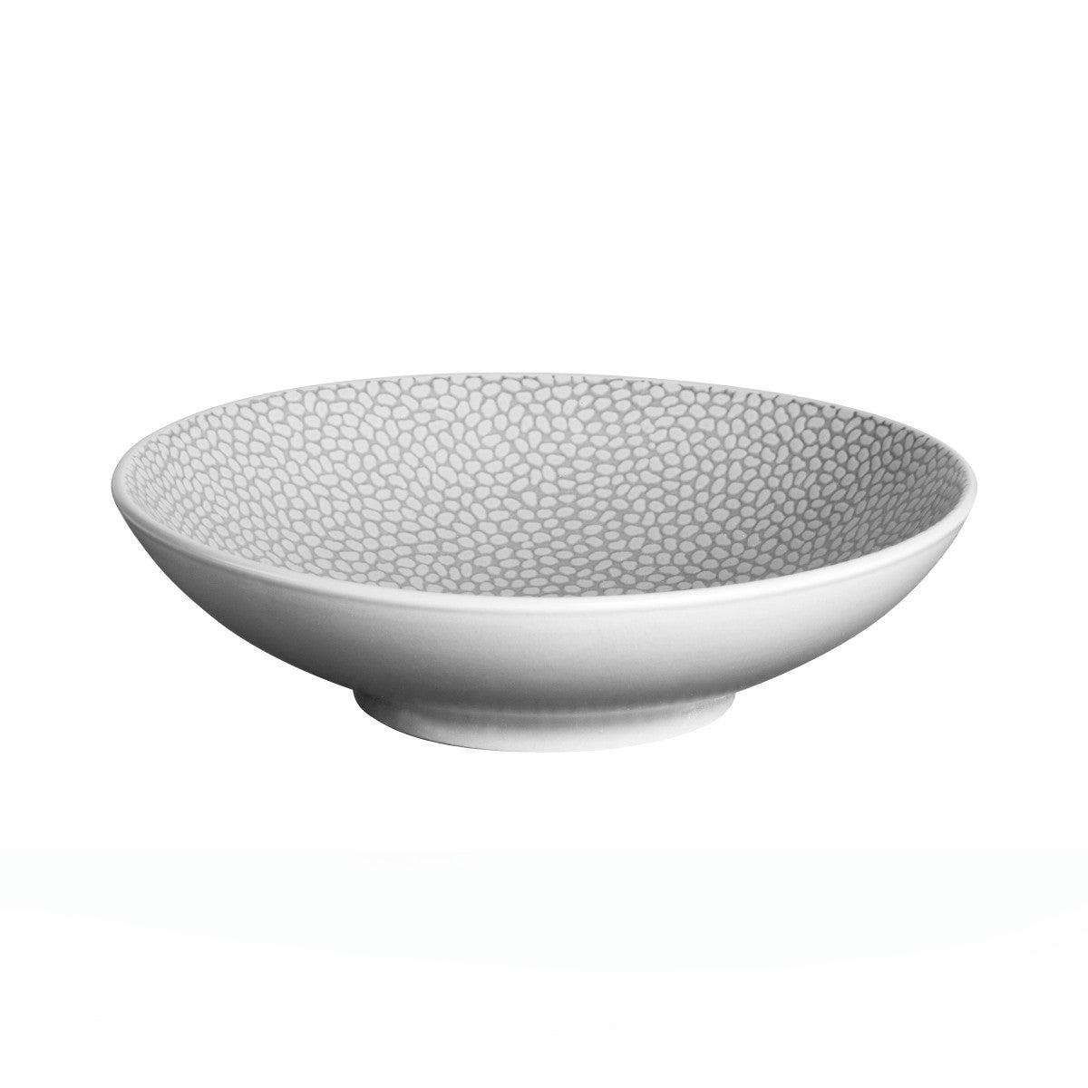 Stone Gris clair - Coffret 6 assiettes salade et pâtes Médard de Noblat - Mathon - 1