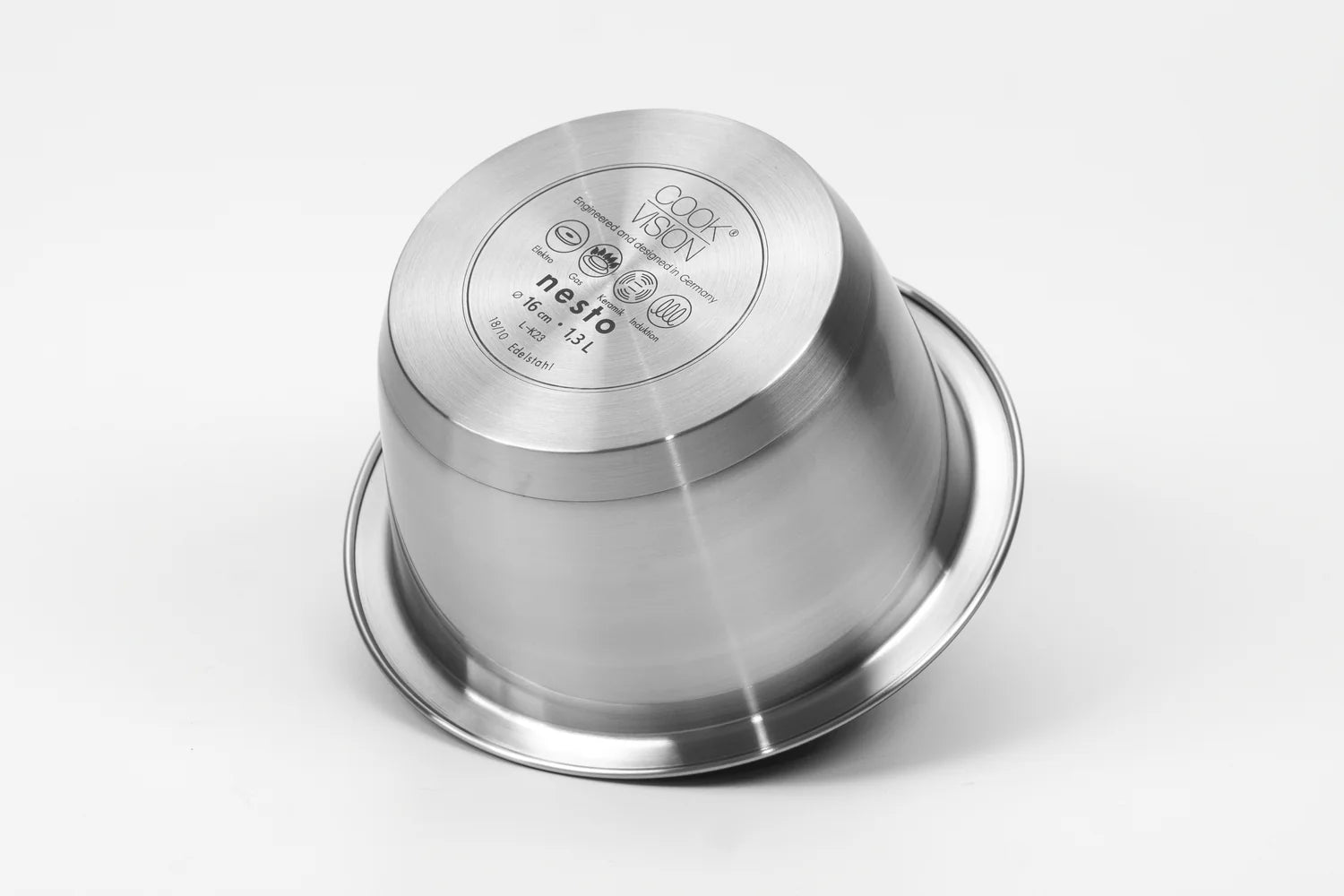 Casserole à lait en Inox avec céramique antiadhésive Cookvision - Mathon - 6