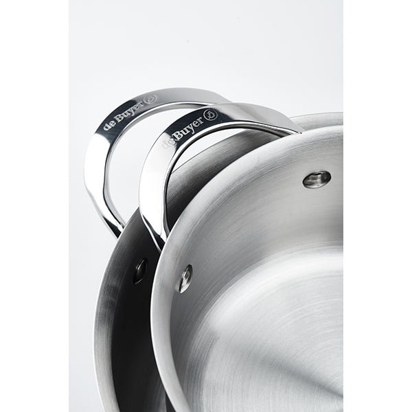 Sautoir droit inox 28 cm Alchimy De Buyer - Mathon - 6
