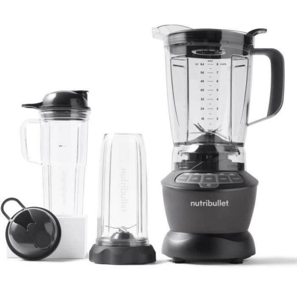 Blender  - Nutribullet - Nbf500dg - 1200 Watt - Pichet 1.65l - 2 Tasse Nutribullet - Mathon