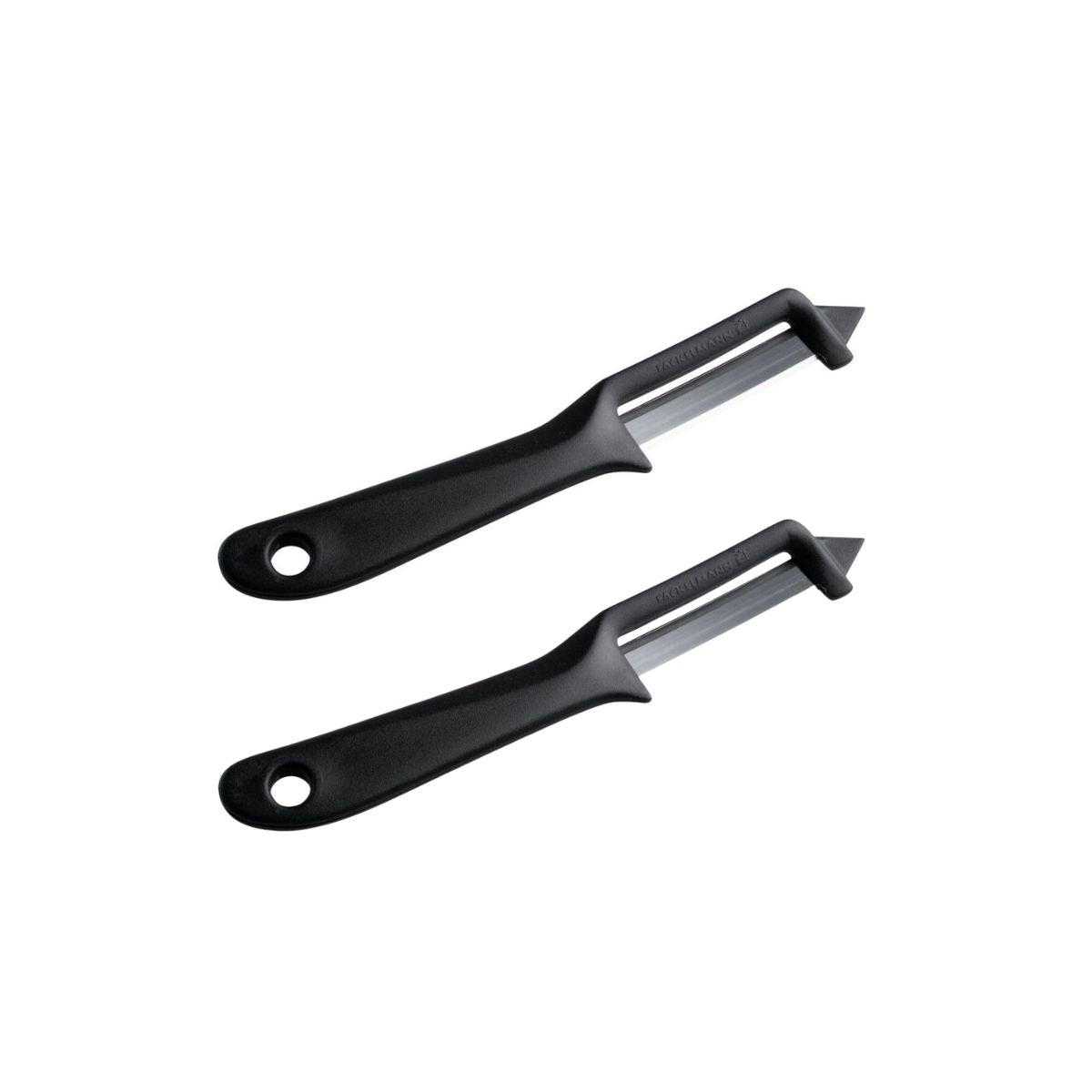 Lot de 2 éplucheurs multifonctions pour légumes 19 cm  Basic Fackelmann - Mathon - 1