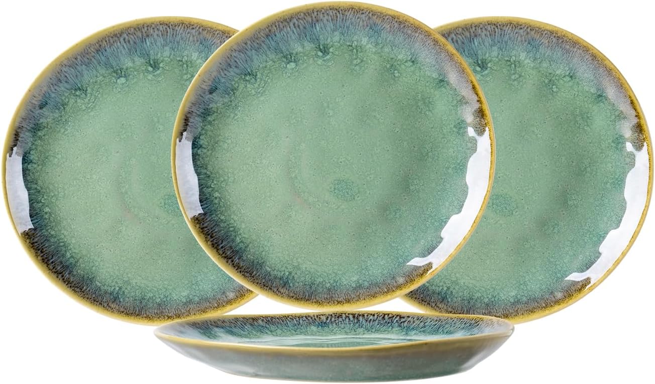 Assiettes creuses en grès 28 cm – lot de 4 Vendos85 - Mathon