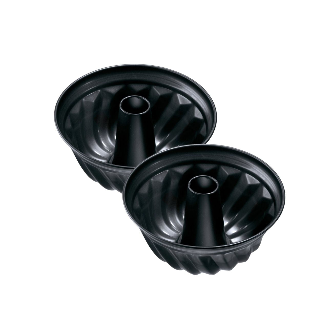 Ensemble de 2 Moules à kouglof 22 cm Zenker Black Metallic Zenker - Mathon - 1
