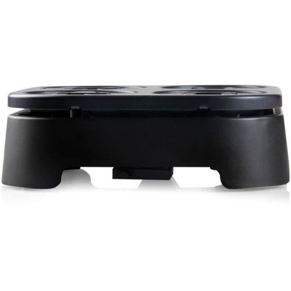 Crepiere Electrique  Domo - 4 Crepes - Motifs Emoji - Revetement Anti- Domo - Mathon - 3