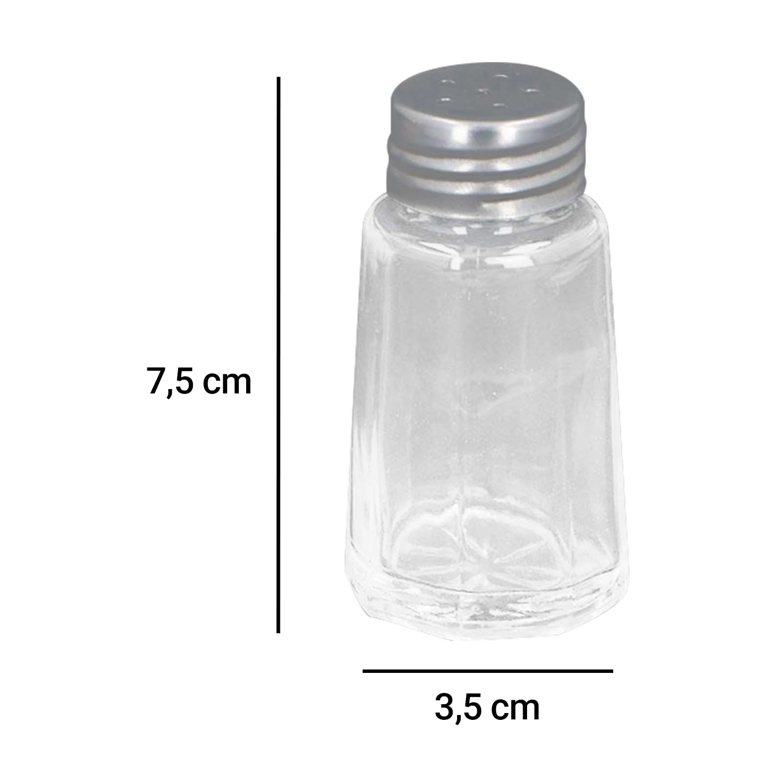 Set Salière et Poivrière Verre Alpina - Mathon - 2