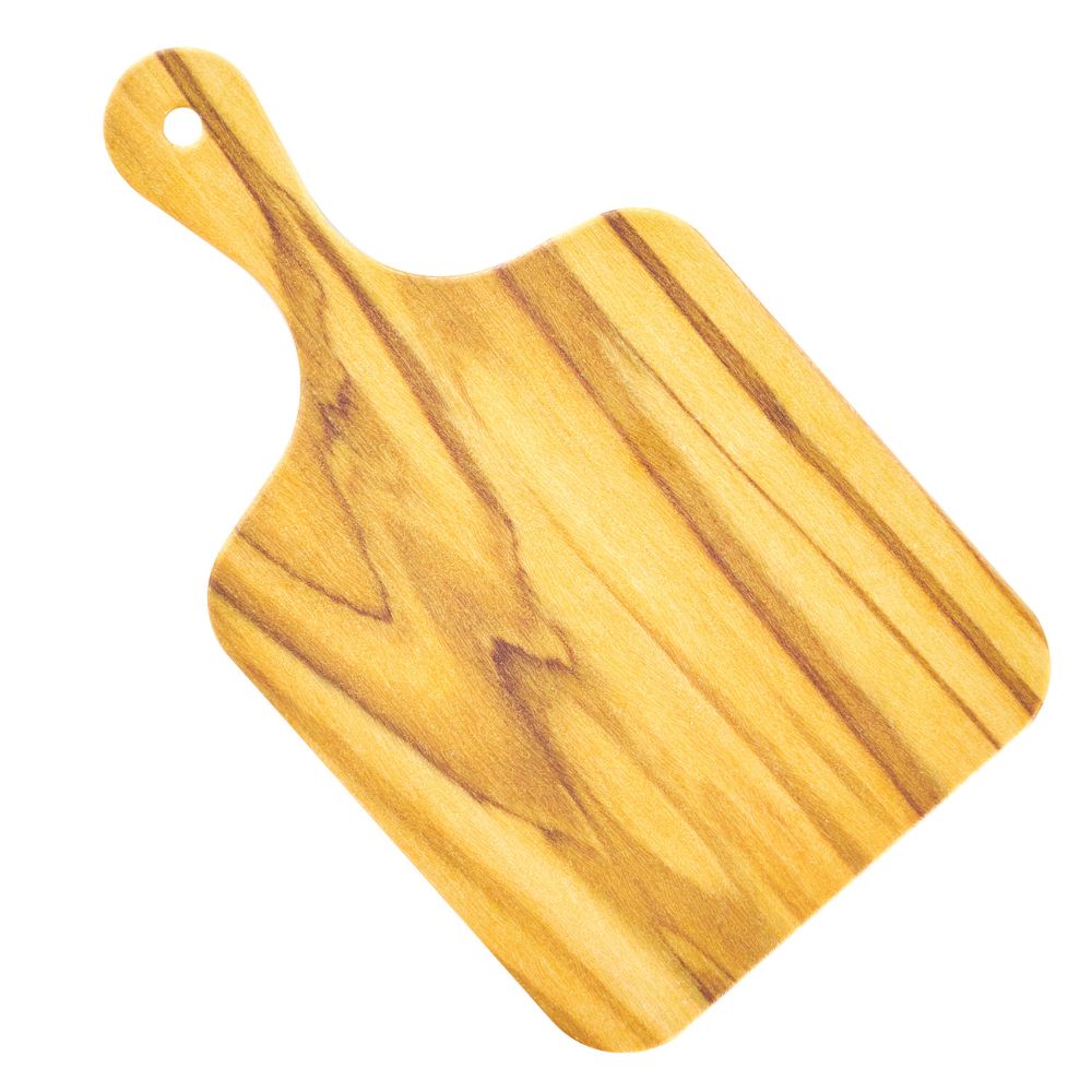 Lot de 3 planches effet bois blond, en mélamine Plastorex - Mathon - 1