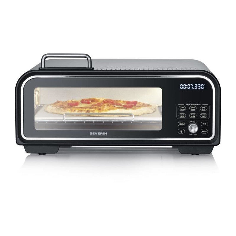 Four A Pizza -   - Pg8575 - 2000 W - 18 L - Pierre A Pizza ø29 Cm - Température Réglable Severin - Mathon - 4