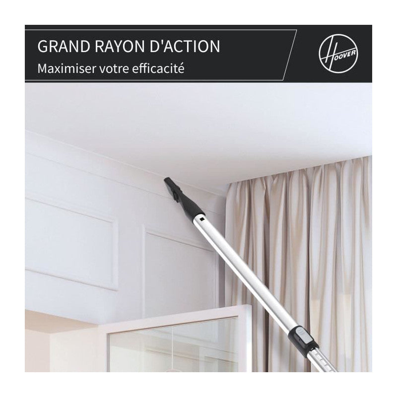 Aspirateur Traineau Sans Sac -   - Hp320pet - 850 W - 2 L - 75 Dba - Spécial Animaux Hoover - Mathon - 5