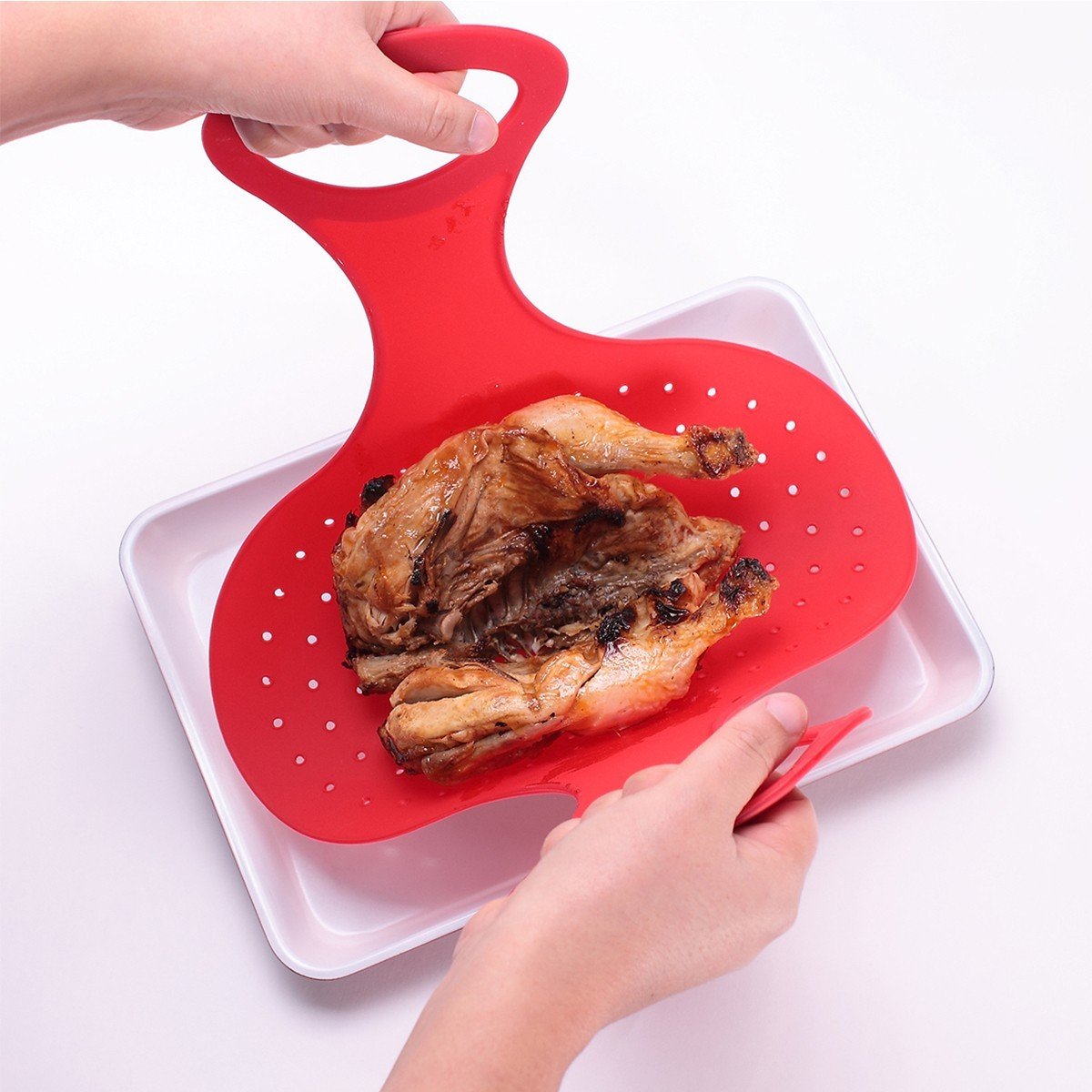 Élévateurs de cuisson en silicone - Lot de 2 Astuceo - Mathon - 3