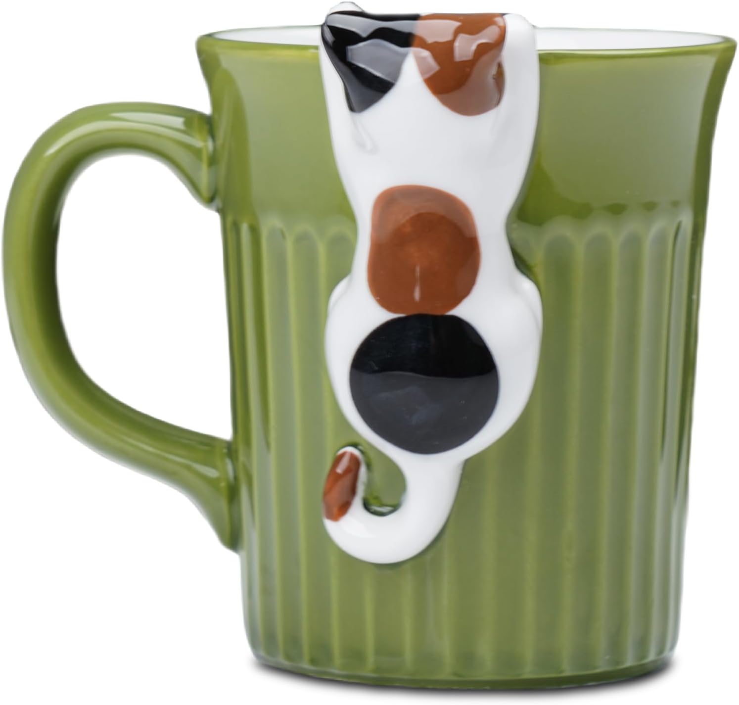 Tasse Peeping Cat en céramique 350 ml mignonne et fun Vendos85 - Mathon