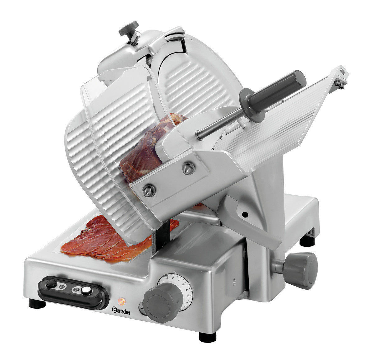 Trancheuse Professionnelle Charcuterie à pignons PRO 300-G - 1-30 mm - Bartscher - Mathon - 1