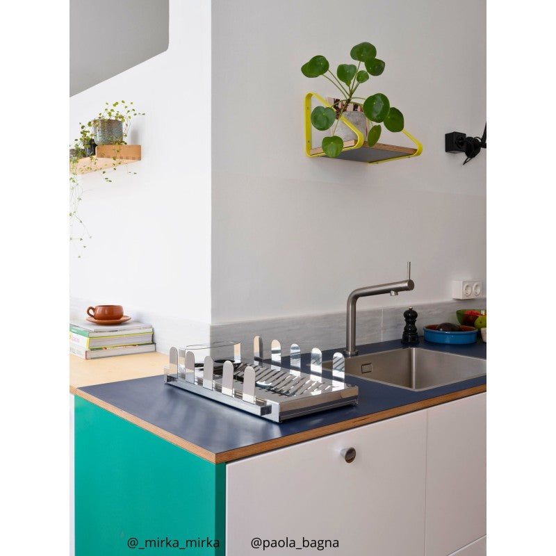 égouttoir à vaisselle en acier inoxydable aqua Don Hierro - Mathon - 5