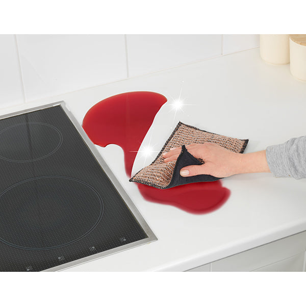 Lavette en microfibre et cuivre 25 x 17 cm Wenko by Maximex - Mathon - 6