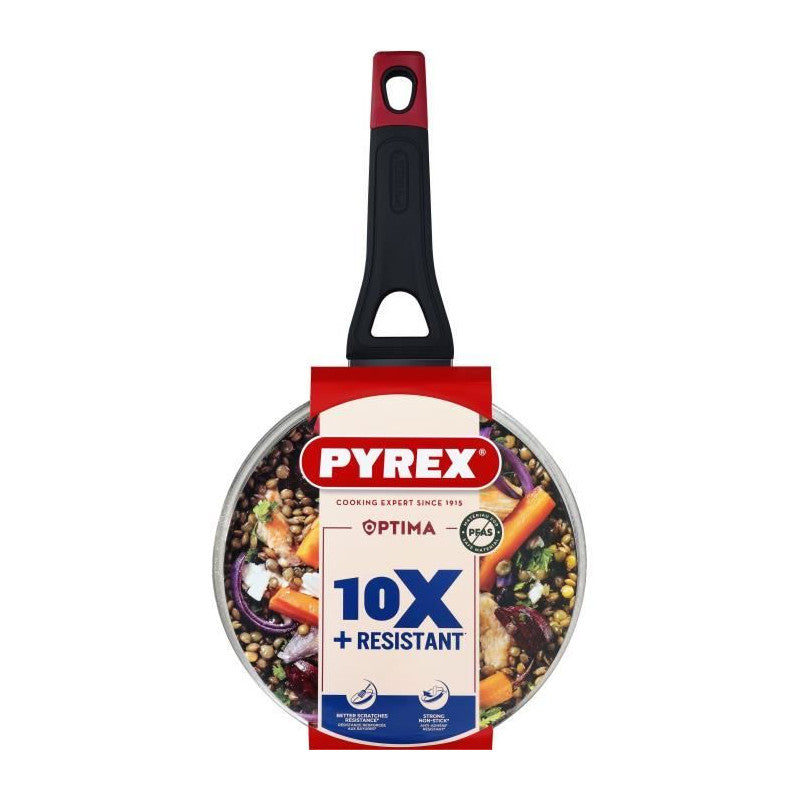 Casserole + Couvercle -   - 1455032 - Antiadhésif - 20 Cm - Sans Pfas Pyrex - Mathon - 1