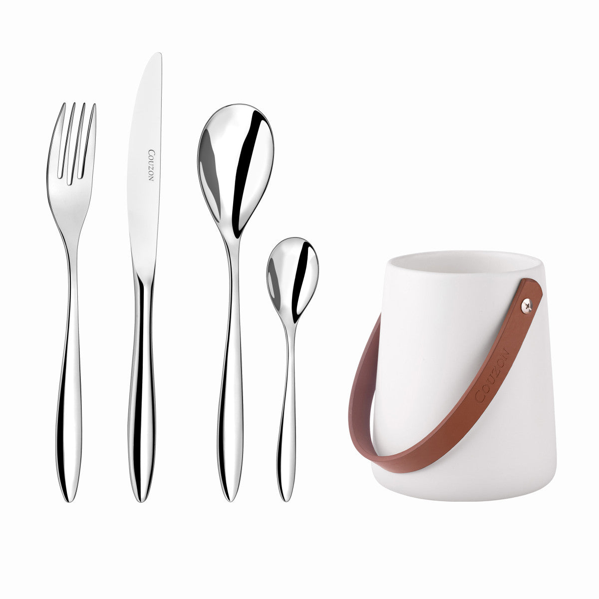 Epsilon - 24 couverts de table avec support de rangement nomade Couzon - Mathon - 1