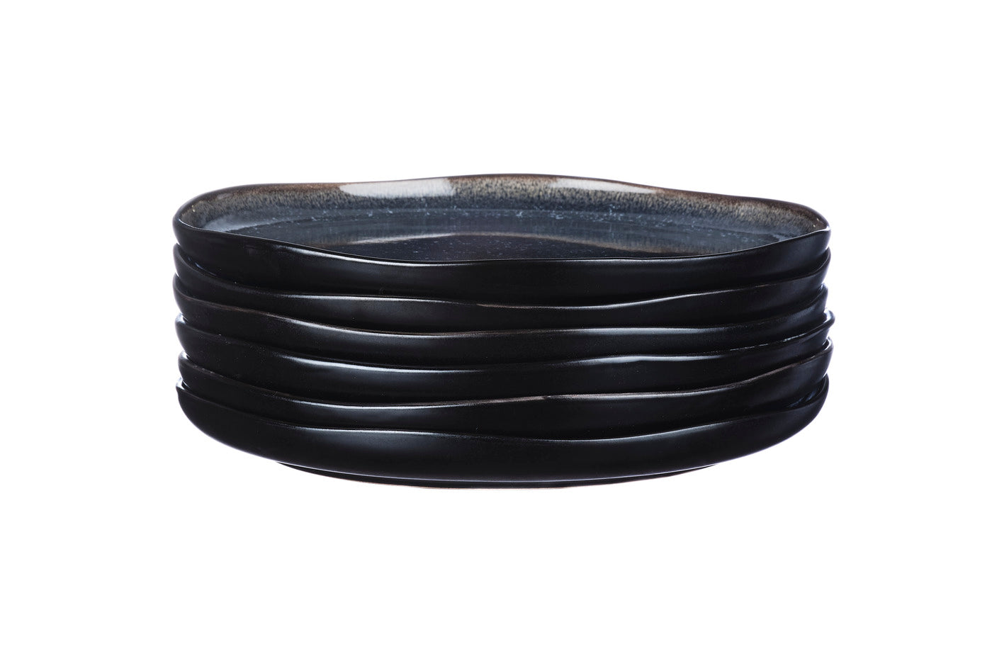 Assiette IRIS Ø26cm - 6 pièces - Bleu nuit Björn - Mathon - 3