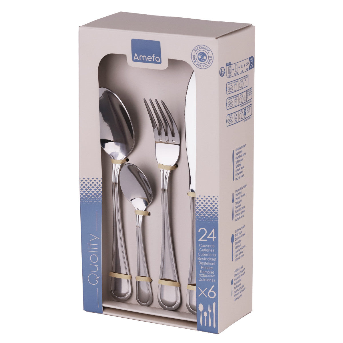 Héléna - Ménagère 24 pièces Amefa - Mathon - 4