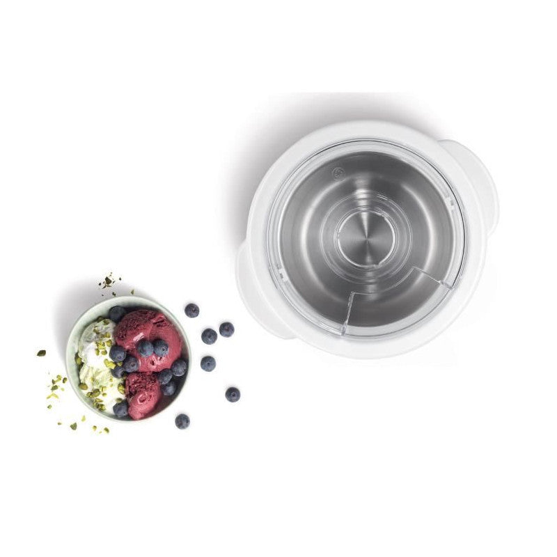 Accessoire Sorbetiere -   - Muz5eb2 - Pour Kitchen Machine Mum5 - Réfrigérant A Double Paroi - Max. 550 G De Glace Bosch - Mathon - 6