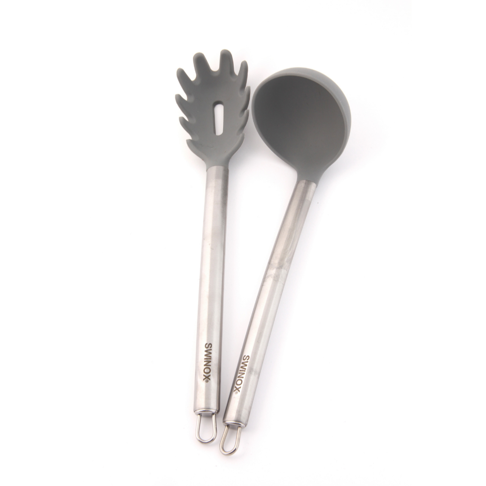 Set de 2 pièces pâtes gris - Swinox Laguiole Cuisson - Mathon - 1