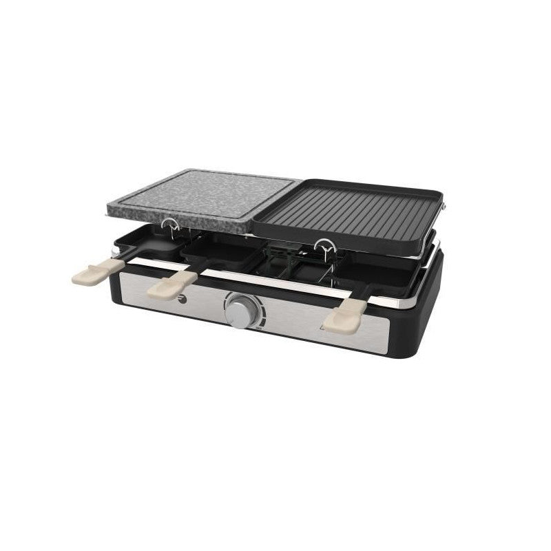 Raclette / Grill -   - Fgrg8 - 8 Personnes - Pierre De Cuisson - 1400w - Thermostat Réglable Fagor - Mathon - 1