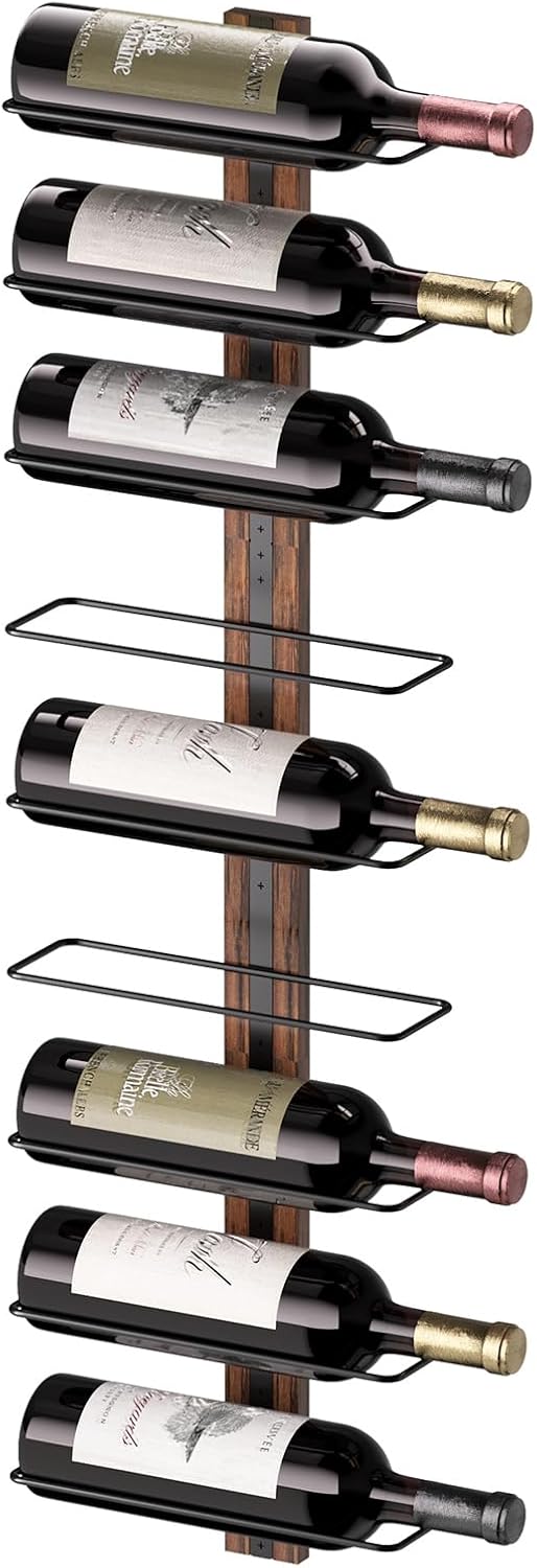 1 pièces porte-vin rouge en bois 10 porte-bouteill... – Grandado 1 pièces porte-vin rouge en bois 10 porte-bouteill... – Grandado