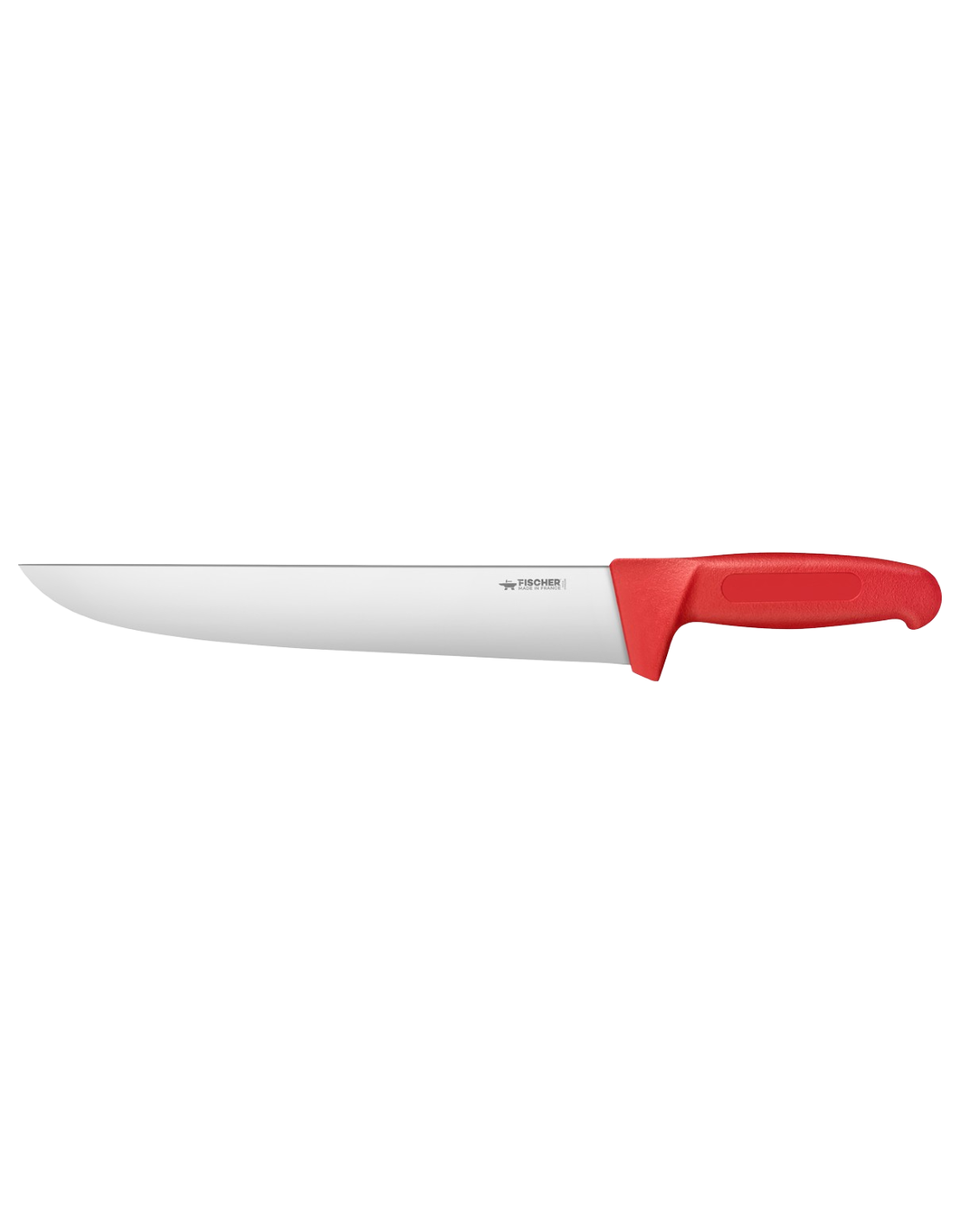 1 Couteau A Trancher Pro Surmoule Lame 28 Cm Rouge Le Pratique - Mathon