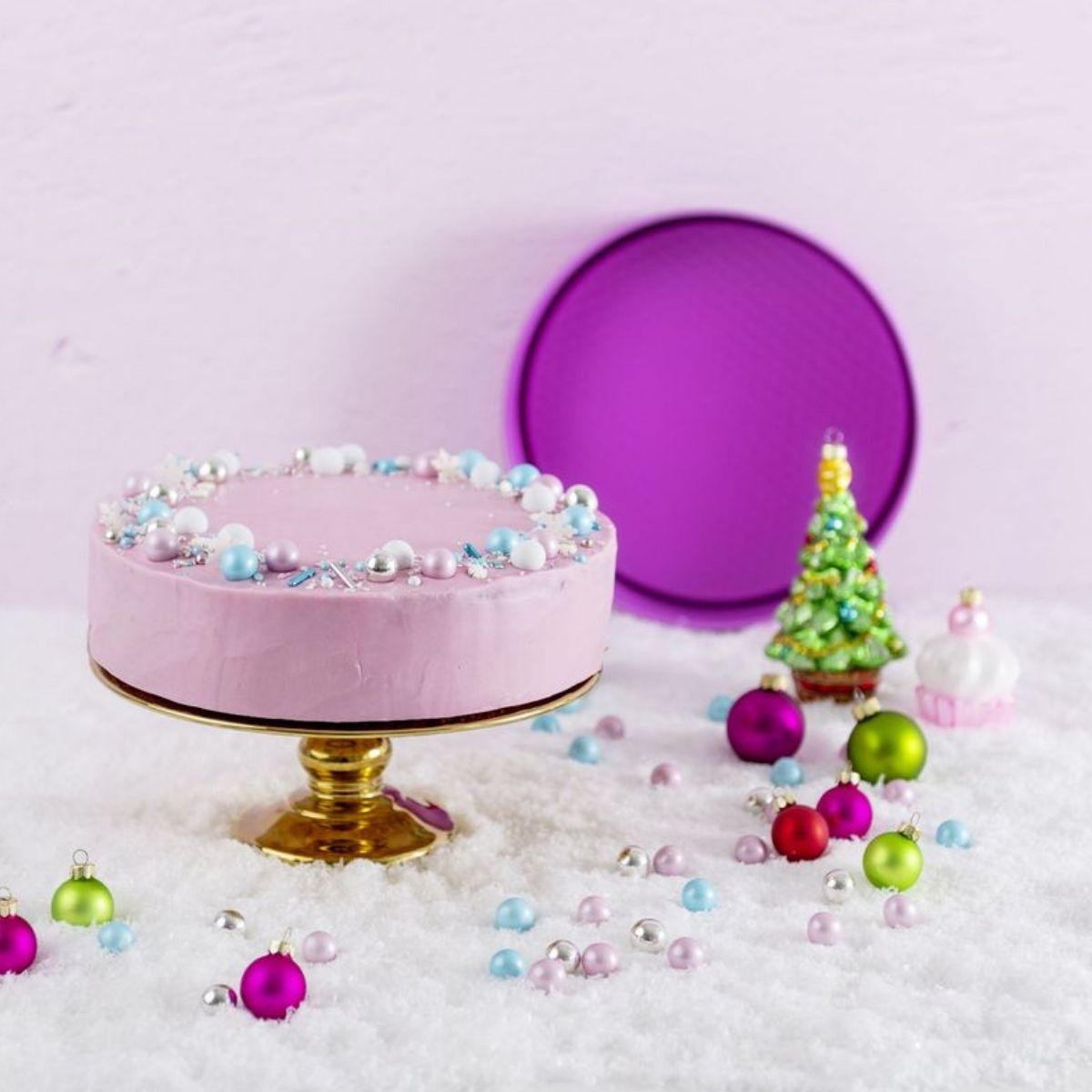 Ensemble de 4 moules fuchsia de 23 à 38 cm Tasty Pâtisserie Tasty - Mathon - 7