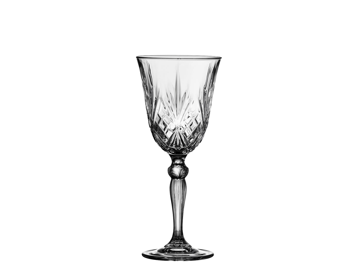 Set de 4 verres à vin blanc MELODIA Transparent Lyngby Glas - Mathon - 2