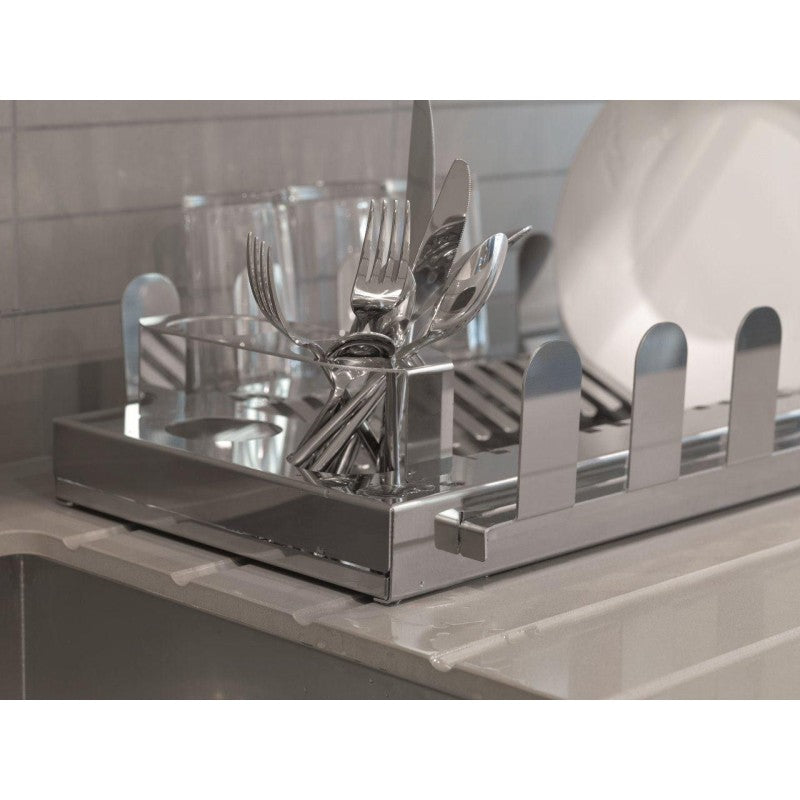 égouttoir à vaisselle en acier inoxydable aqua Don Hierro - Mathon - 4