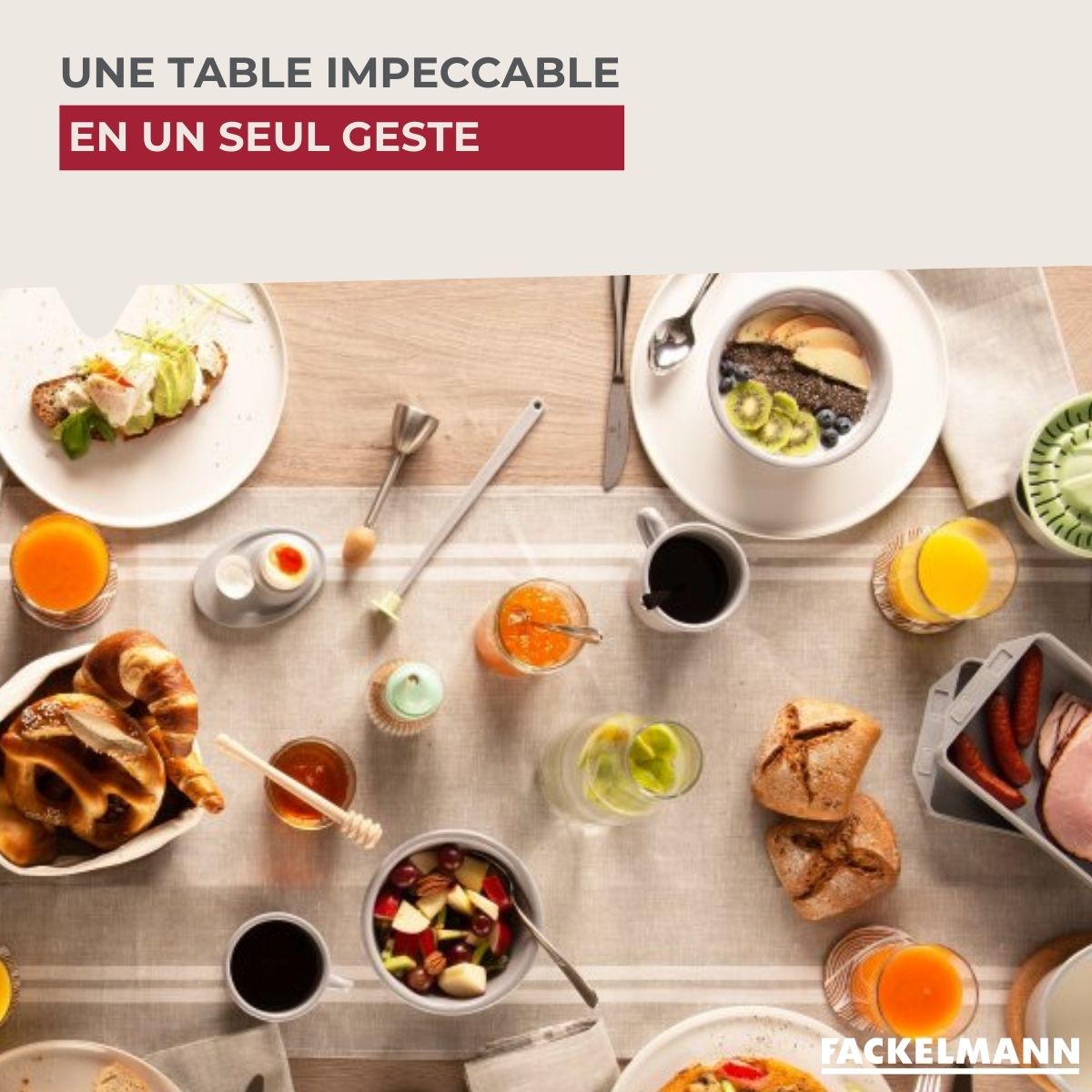 Ramasse miettes de table  Tecno Fackelmann - Mathon - 5