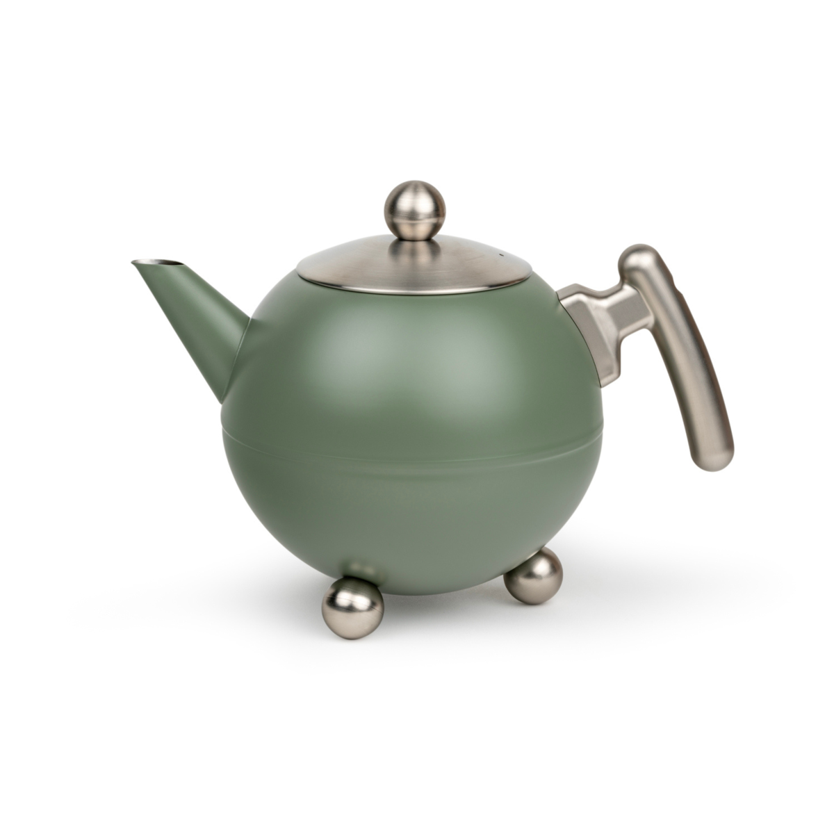 Duet® Vert - Théière Bella Ronde 1.2L Bredemeijer - Mathon - 1