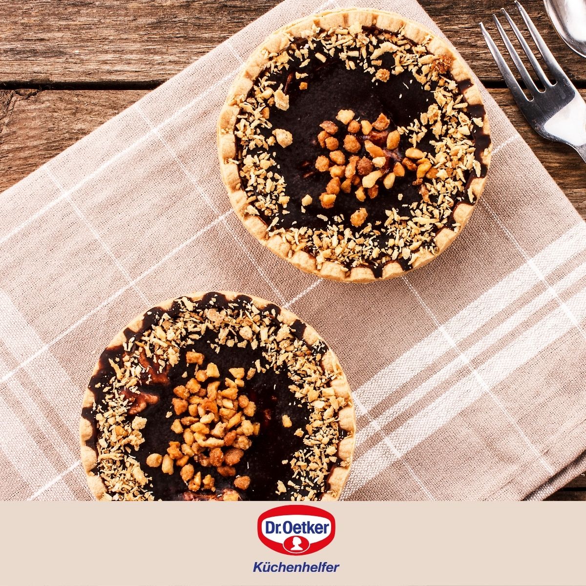 Lot de 6 moules à tartelettes 10 cm Dr. Oetker Baker Edition Dr. Oetker - Mathon - 5