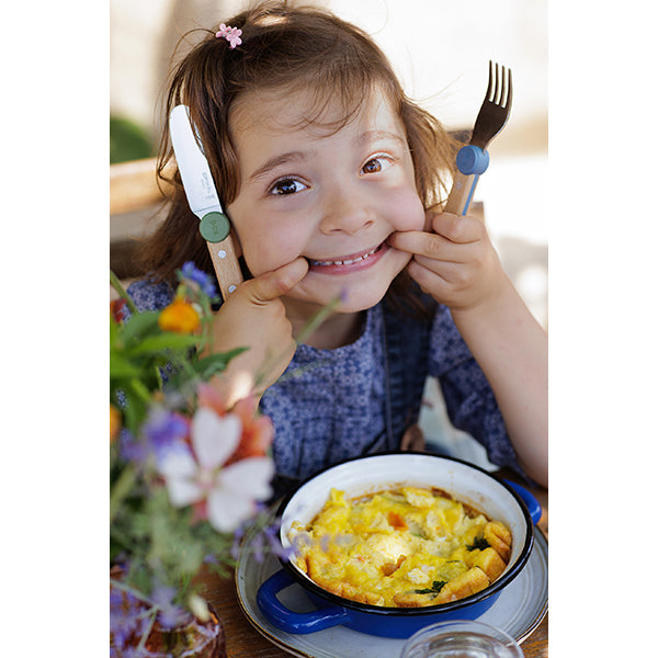 Set de 3 couverts pour enfant Le petit Gourmet Panaché Opinel - Mathon - 6